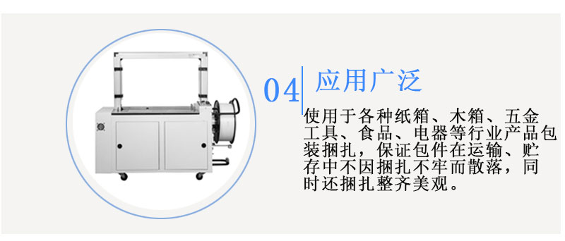 全自動打包機MH-101A應(yīng)用